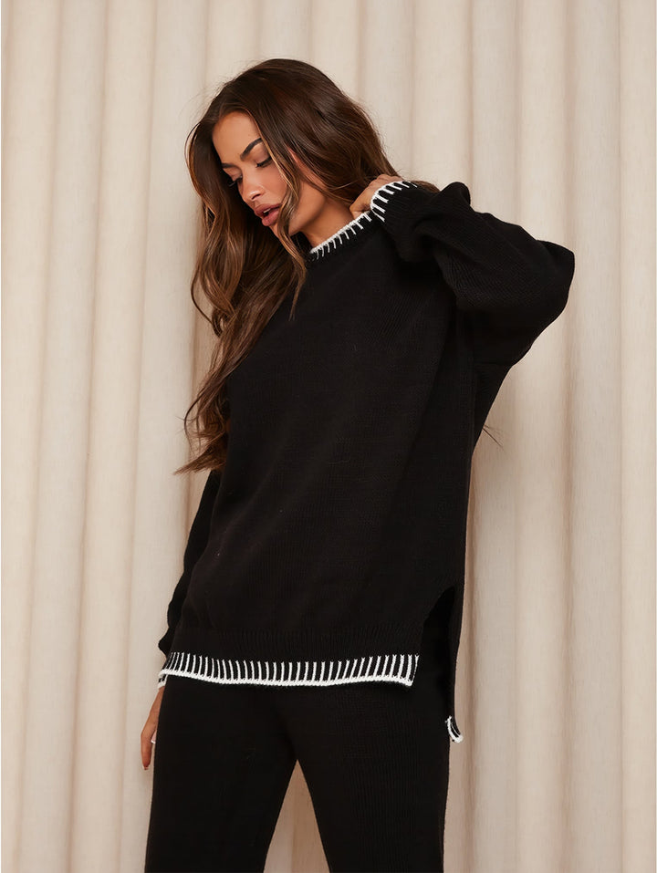 Ilana - Cozy Oversized Two-Piece Set