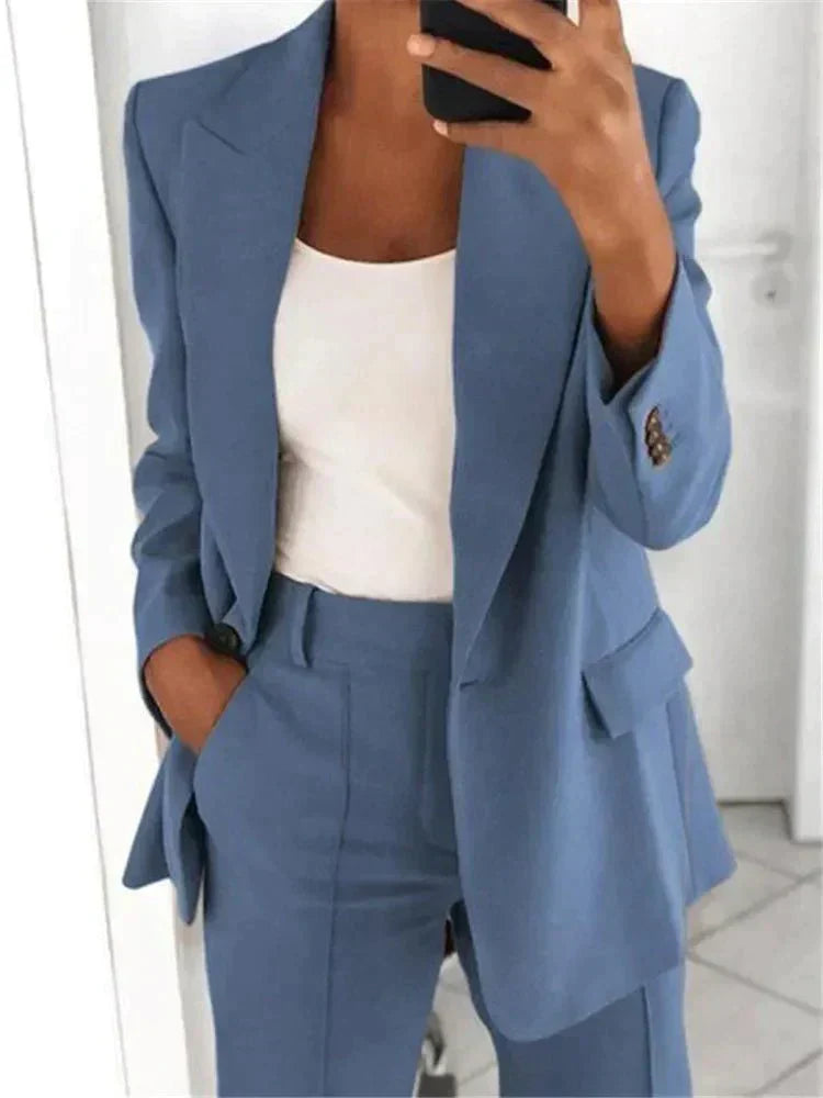 Leny - Casual 2-delig blazer set