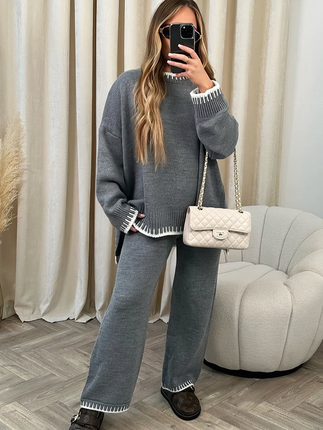 Ilana - Cozy Oversized Two-Piece Set