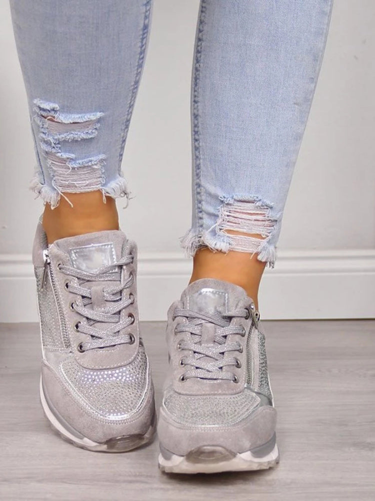 Jill&Jo - Stijlvolle sneakers met ritssluiting