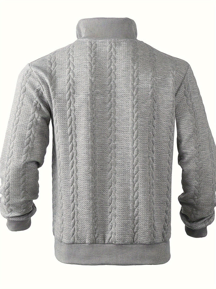 Romeo – Vintage Herensweater met Rits